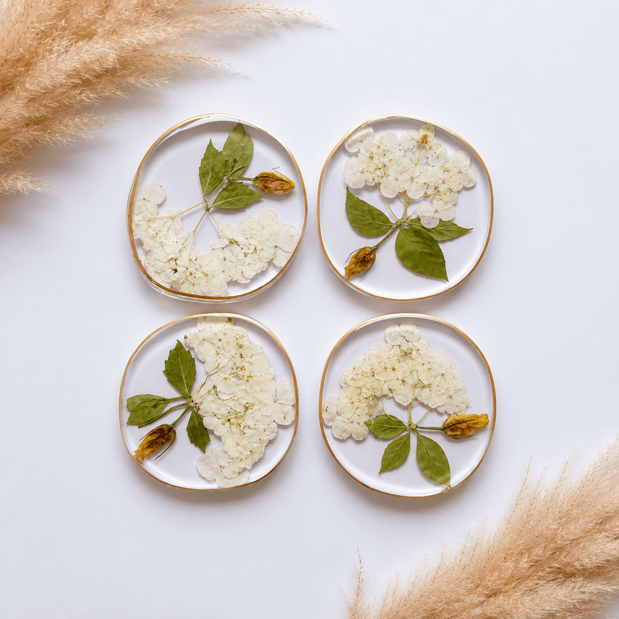 4 porta copos organicos